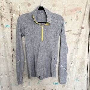 Lululemon Race Your Pace 1/2 Zip Pullover Shirt